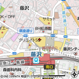 リケン補聴器センター　藤沢店周辺の地図
