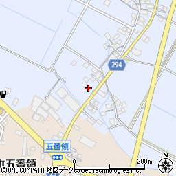 滋賀県高島市安曇川町常磐木163周辺の地図
