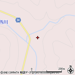 京都府南丹市美山町豊郷（下側）周辺の地図