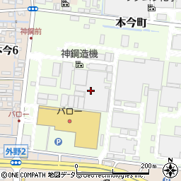 コベルコ建機株式会社大垣事業所周辺の地図