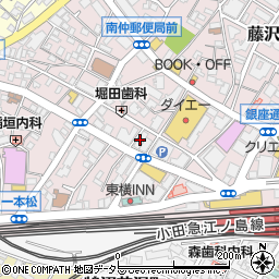 藤沢北口　整体院周辺の地図