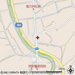 京都府綾部市中筋町大工田3周辺の地図