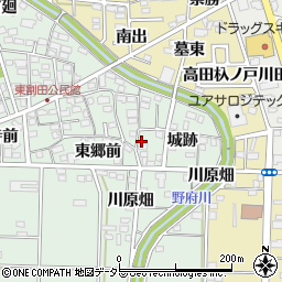 愛知県一宮市木曽川町外割田城跡76周辺の地図