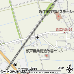 滋賀県米原市顔戸1106周辺の地図
