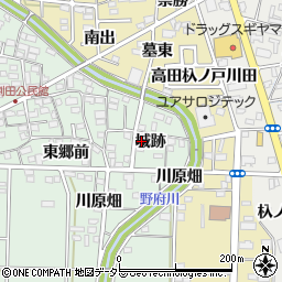 愛知県一宮市木曽川町外割田城跡71周辺の地図