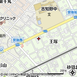 いちい信用金庫東江南支店周辺の地図