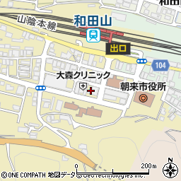 但馬銀行和田山東支店周辺の地図