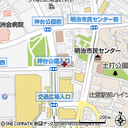 セブンイレブン藤沢辻堂北口大通り店周辺の地図