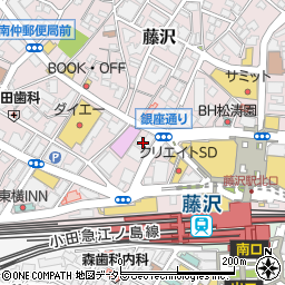 明治安田生命　湘南営業所周辺の地図