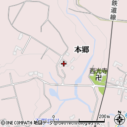千葉県市原市本郷980周辺の地図