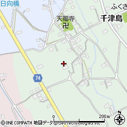 神奈川県南足柄市千津島61周辺の地図