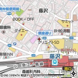 株式会社ワールド航空サービス　藤沢支店周辺の地図
