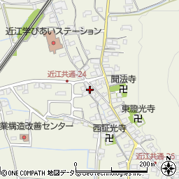 滋賀県米原市顔戸1245周辺の地図
