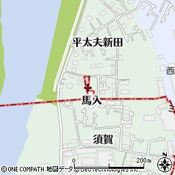 神奈川県茅ヶ崎市平太夫新田7周辺の地図