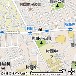 ガッツレンタカー藤沢店周辺の地図
