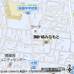 神奈川県茅ヶ崎市萩園2212周辺の地図