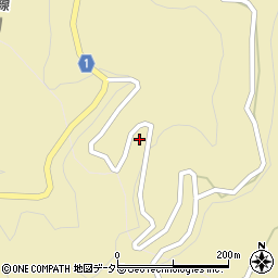 長野県下伊那郡泰阜村7983周辺の地図