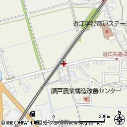 滋賀県米原市顔戸1105-6周辺の地図