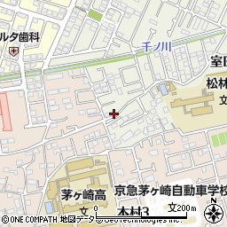 神奈川県茅ヶ崎市室田3丁目3-60周辺の地図