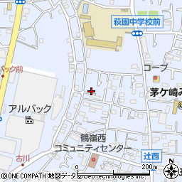 神奈川県茅ヶ崎市萩園2383周辺の地図