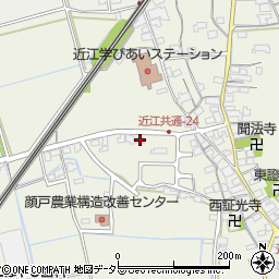 滋賀県米原市顔戸1281周辺の地図