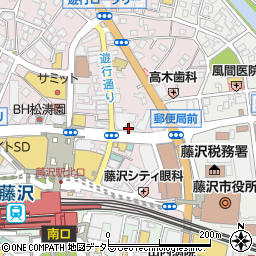臨海セミナー　藤沢北校周辺の地図
