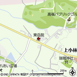 東岳院周辺の地図