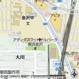 日本製鋼所金沢文庫寮周辺の地図