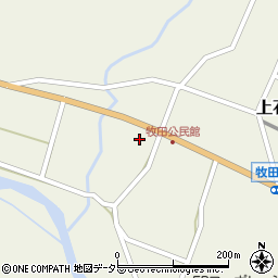 岐阜県大垣市上石津町牧田2368周辺の地図