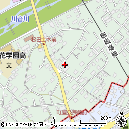 小田原松田線周辺の地図