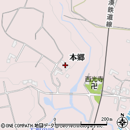 千葉県市原市本郷918周辺の地図