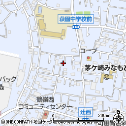 神奈川県茅ヶ崎市萩園2391周辺の地図
