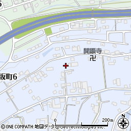 岐阜県多治見市赤坂町5丁目3周辺の地図