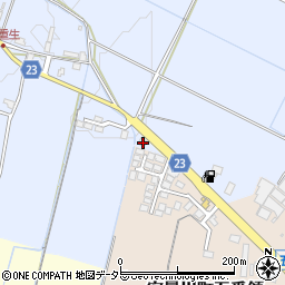 滋賀県高島市安曇川町常磐木508周辺の地図