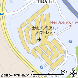 寅福土岐店周辺の地図