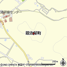 京都府綾部市鍛治屋町周辺の地図