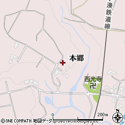 千葉県市原市本郷918-1周辺の地図