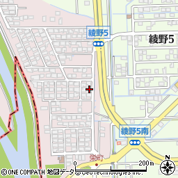 岐阜県大垣市綾野町3504-31周辺の地図