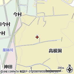 愛知県犬山市高根洞26周辺の地図