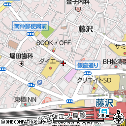 大島薬局 本店（神奈川県）周辺の地図