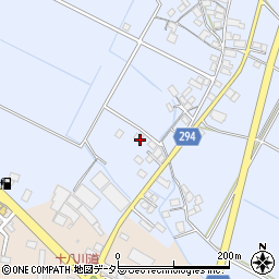 滋賀県高島市安曇川町常磐木168-7周辺の地図