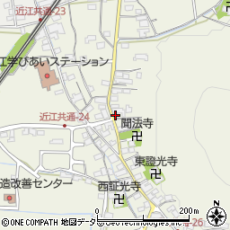 滋賀県米原市顔戸1186周辺の地図
