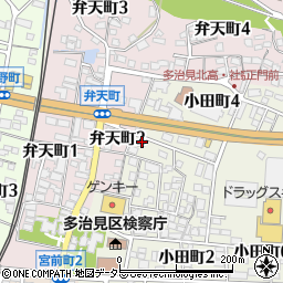 松田ふとん店周辺の地図
