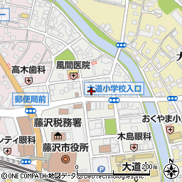 太陽生命保険株式会社　藤沢支社周辺の地図