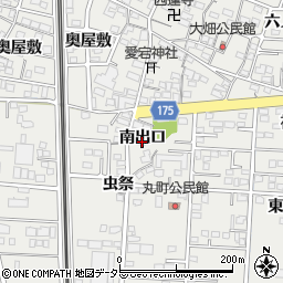 愛知県一宮市木曽川町黒田南出口16-1周辺の地図