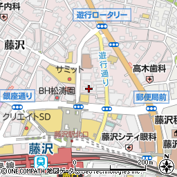 ステップ藤沢中央スクール周辺の地図