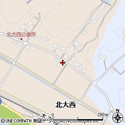 島根県雲南市加茂町大西608周辺の地図