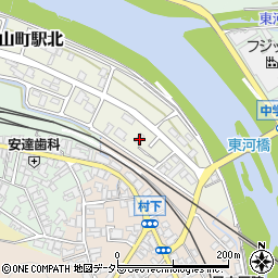 兵庫県朝来市和田山町駅北12-22周辺の地図