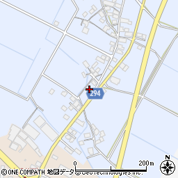 滋賀県高島市安曇川町常磐木137周辺の地図