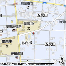 愛知県一宮市島村大西出62周辺の地図